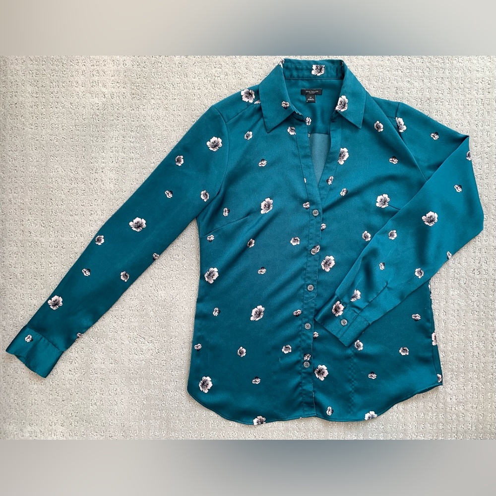 Ann Taylor XS Button Down